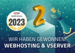 netcup vserver-webhosting web hoster Webhoster des Jahres WHDJ victory 2023